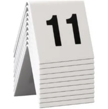 Rozlišovací tabulky s čísly 11až20 (celkem 10ks) TN-11-20