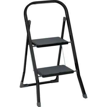 Příbor 5five Simply Smart Kovový dvoukrokový žebřík, 55 × 81 cm