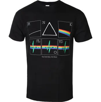 Pánské tričko Tričko metal pánské Pink Floyd - Prism Heart Beat - ROCK OFF - PFTEE172MB - L