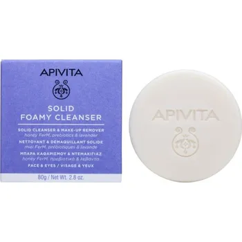 Mýdlo APIVITA Solid Foamy Cleanser mýdlo na pleť 80 g