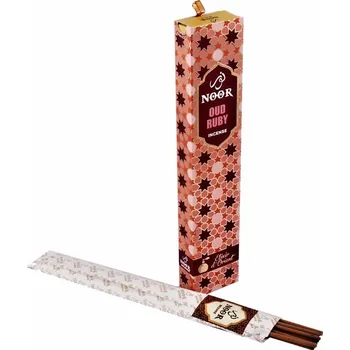 Čajovna Hari Darshan Vonné tyčinky Noor Oud RUBÍN