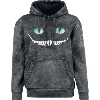 Dámská mikina Mikina s kapucí Disney z Alice in Wonderland - Mikina Cheshire Cat - Ženy - šedá