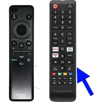 Samsung UE32H5002F náhradní dálkový ovladač