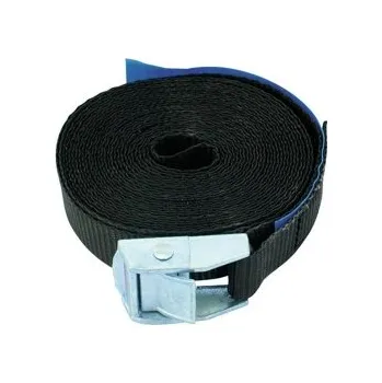 Upínací popruh Pás vázací S200 se zámkem, 5m, 25mm, černý