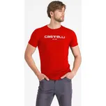 CASTELLI pánské triko '76, red M