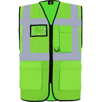 reflexní vesta Korntex Hamburg Multifunkční reflexní vesta KX810 Lime Green XXL