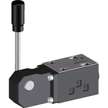 Stavebniny DH-0141 60 pákový rozvaděč ATOS, montáž na desku do modulu, NG06, 50 l/min, 350 bar