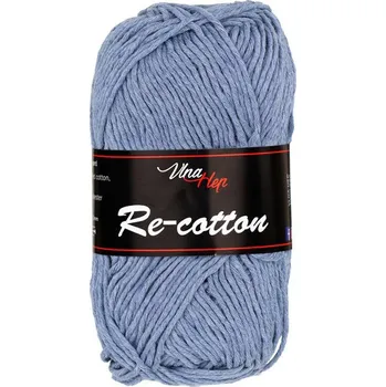 Příze Re-cotton, 81348, jeans modrá