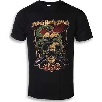 Pánské tričko Tričko metal pánské Black Sabbath - Bloody Sabbath 666 - ROCK OFF - BSTS32MB - XL