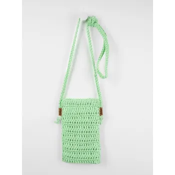 Doke Háčkovaná kapsa na telefon green