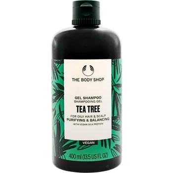 Šampon The Body Shop Šampon na mastné vlasy Tea Tree 400 ml