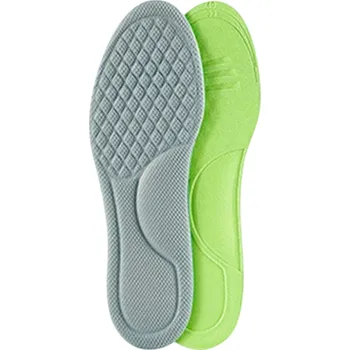 Vložka do bot Univerzální vložky do bot neutrální barvy Pohodlí pro chůzi i stání Gelová výplň Tlumení nárazů Podpora paty a klenby Nástřih na míru šedá 35-36