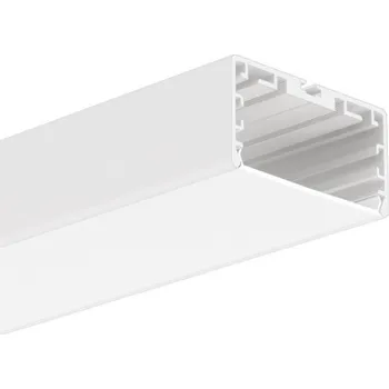 LED osvětlení Ledshopik LED profil KLUS LIPOD-50 bílý - LED profil LIPOD-50 bílý - 2m