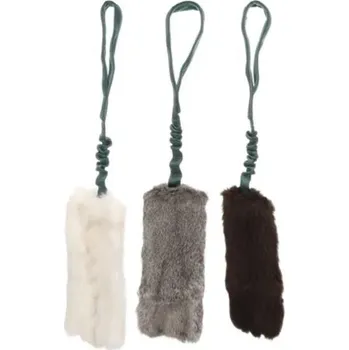Hračka pro psa Hračka FLAMINGO králičí srst - Furtra přetahovadlo (S) 55x11x4cm (MIX BAREV)