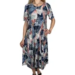 Exclusive Dámské šaty VENDULA Barva: Modrá, Velikost: XL