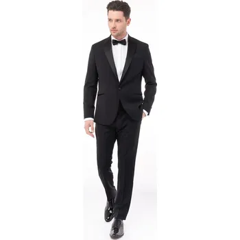 Pánský oblek Smoking černý 13520200ESSP 62