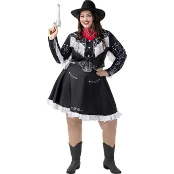 Funiglobal - Dámský kostým pistolníka v XXL velikosti - XL