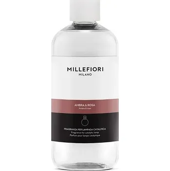 Millefiori Milano Ambra & Rosa náplň do katalytické lampy 500 ml