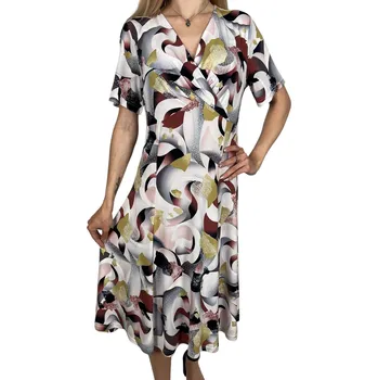 Dámské šaty Dámské elegantní šaty ANGELA Barva: Bílá, Velikost: S