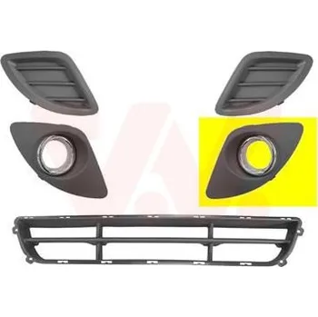 Karosérie Větrací mřížka, nárazník VAN WEZEL 8353593