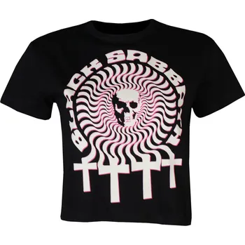 Dámské tričko Tričko metal dámské Black Sabbath - Hypnotic Skull - ROCK OFF - BSCT76LB - M