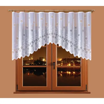 Oblouková záclona Krysia S řasící páskou F1 120x250
