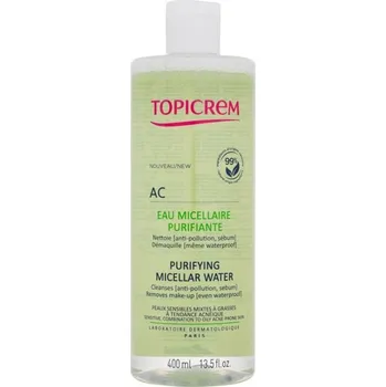 Topicrem AC Purifying Micellar Water ( smíšená a mastná pleť ) - Micelární voda 200 ml