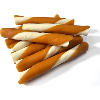 Pamlsek pro psa ALDA Sp. Z o.o. Kolagenová tyčinka s kuřecím masem 12cm 500g