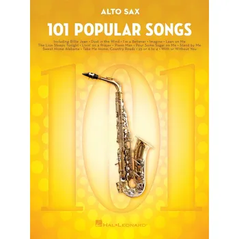 Hal Leonard 101 Popular Songs for Alto Sax Noty