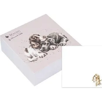 Wrendale Designs Wrendale samolepící bloček Dogs Growing Old Together pejsci 250listů 8x3,5cm
