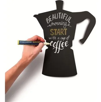 Popisovací tabule Silhouette MOKA- včetně popisovače + upevňovací pásky na stěnk FB-MOKA