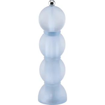 Kuchyňský mlýnek Addison Ross Akrylový mlýnek na sůl nebo pepř Bobbin Frosty, 24 cm, modrá GR1621