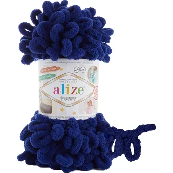 Příze Alize Puffy 360 - Tmavě modrá