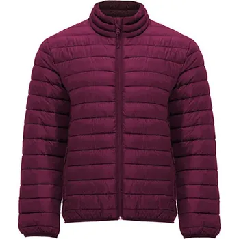 Roly Finland Pánská prošívaná bunda RA5094 Plum Red 643 3XL