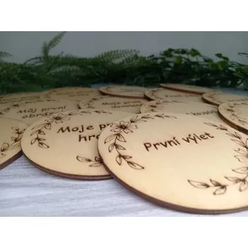 Milníkové kartičky pro miminko 25ks