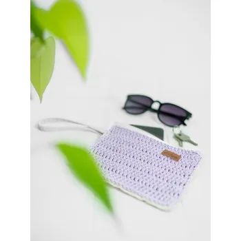 Doke Háčkovaná kapsa Cat lavender