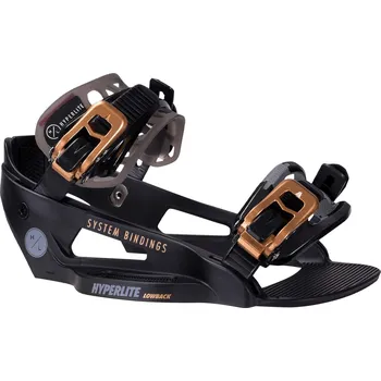 Boty na snowboard Vázání na wakeboard Hyperlite System Lowback black/gold L/XL 2025 - Odesíláme do 24 hodin