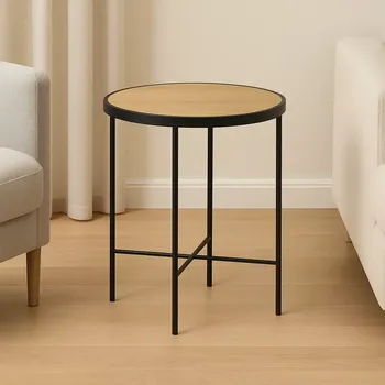 Konferenční stolek INTÉRIEURS 86 Dubový konferenční stolek MICADONI STEPPE 43 cm