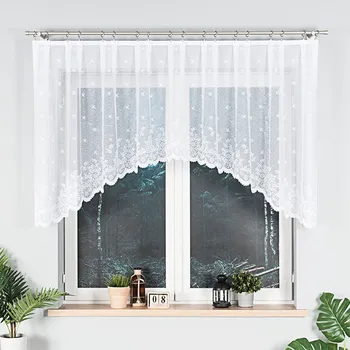 Kusová záclona Karolína S řasící páskou F1 150x300