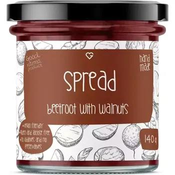 Rostlinná pomazánka Goodie Pomazánka - Červená řepa s vlašskými ořechy 140 g