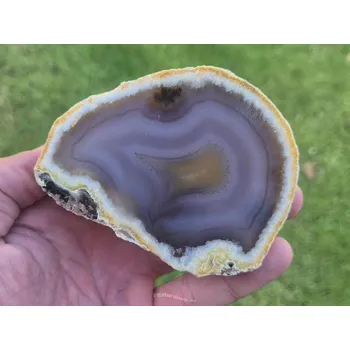 Přírodní kámen Geoda z achátu (Brazílie) 349g