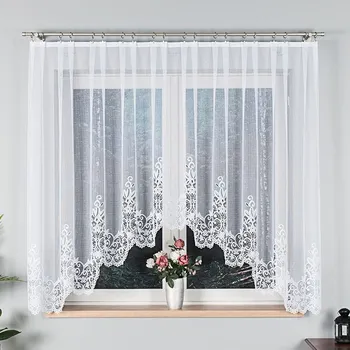 Kusová záclona Olívie Bez řasící pásky 120x300