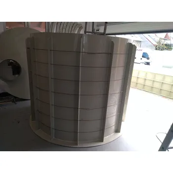 Bovas Retenční nádrž plastová dvouplášťová kruhová - 3m3 (Nádrž na vodu dvouplášťová kruhová - 3000l)