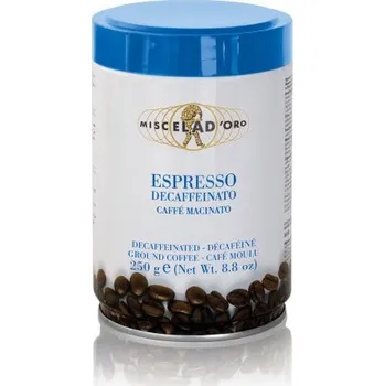 Káva Miscela D´Oro Espresso bezkofein - 250g, mletá