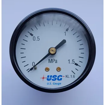 Manometr standardní pr. 63 mm, zadní M12x1,5, 0-1,6 MPa