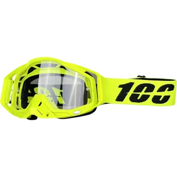 Motocyklové brýle Motokrosové brýle s UV ochranou Čiré ochranné sklo 20 x 11 cm Proti prachu a větru Brýle na motorku Čtyřkolku i kolo žlutá