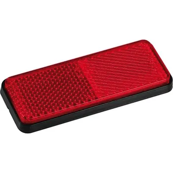 Odrazka na MOTO 90x35 mm zadní červená