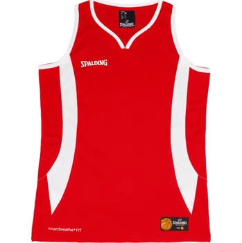 Dres Spalding Jam Tank Top Women 40221002-redwhite Velikost XXL