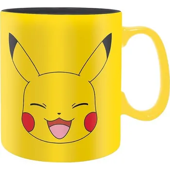 Keramický hrnek Pokémon|Pikachu: Drzý, ale roztomilý obličej (objem 460 ml)