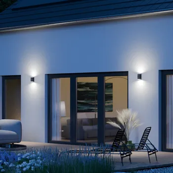 Lampička STEINEL Venkovní nástěnné svítidlo L940 SC, antracit, senzor, 2 světla 2 x 7 W LED - Doprava zdarma